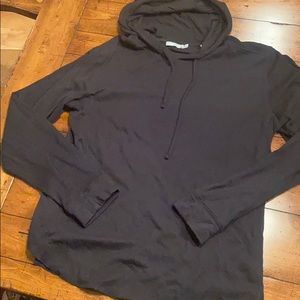 Men’s Vince black cotton hoodie XL